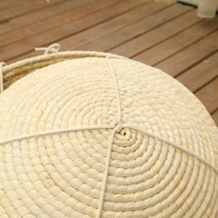 Woven Cat Hammock & Climbing Nest – Eco-Friendly Corn Husk & Hemp Rope Cat Bed (50cm)