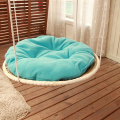Woven Cat Hammock & Climbing Nest – Eco-Friendly Corn Husk & Hemp Rope Cat Bed (50cm)