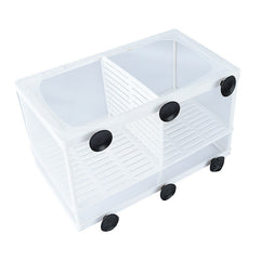 Floating Fish Tank Breeding Box – Aquarium Isolation Net for Juvenile & Sick Fish, Small & Large
