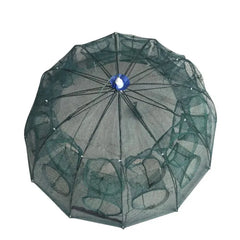 Folding Fishing Trap Net – Collapsible Umbrella Bait Trap for Fish, Shrimp & Crab