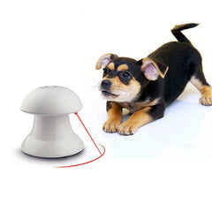 360-Degree Electric Laser Cat Toy – Automatic Rotating Infrared Laser Baiter for Cats