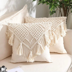 Hand-woven Pillow Covers