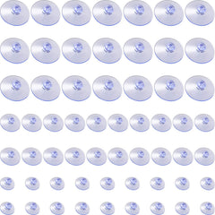 45mm PVC Aquarium Suction Cup Hooks – Clear Window Decoration Clips for Fish Tanks & Home Use