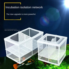 Floating Fish Tank Breeding Box – Aquarium Isolation Net for Juvenile & Sick Fish, Small & Large