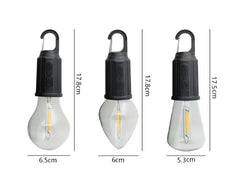 Portable Camping LED Lantern – Rechargeable Hanging Light