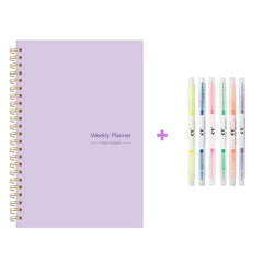 Notebook Diary Weekly Planner