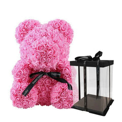 Artificial Rose Bear