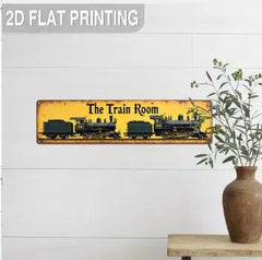 Vintage-Style Metal Street Sign – 4 × 16 in