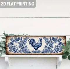 Vintage-Style Metal Street Sign – 4 × 16 in