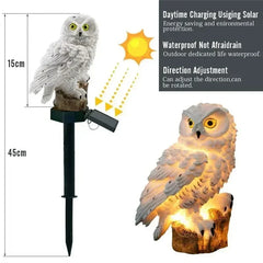Solar LED Garden Stake Lights – Owl & Fairy House Designs
