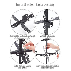 Decorative Iron Garden Weathervane – Animal & Novelty Designs