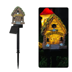Solar LED Garden Stake Lights – Owl & Fairy House Designs