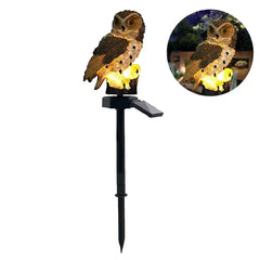 Solar LED Garden Stake Lights – Owl & Fairy House Designs