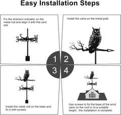 Decorative Iron Garden Weathervane – Animal & Novelty Designs
