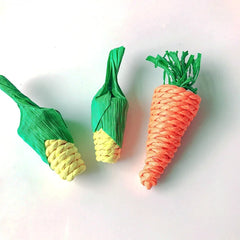 Handwoven Pet Vine Ball & Hammock Toy