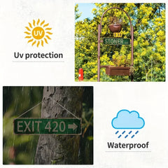 Vintage-Style Metal Street Sign – 4 × 16 in