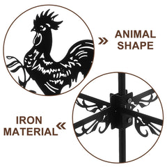 Decorative Iron Garden Weathervane – Animal & Novelty Designs