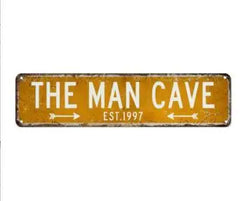 Vintage-Style Metal Street Sign – 4 × 16 in