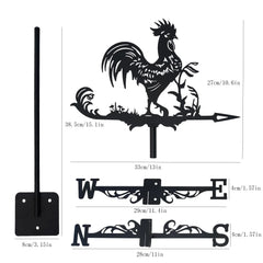 Decorative Iron Garden Weathervane – Animal & Novelty Designs