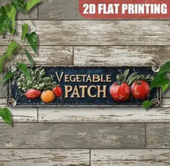 Vintage-Style Metal Street Sign – 4 × 16 in