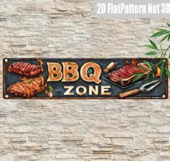 Vintage-Style Metal Street Sign – 4 × 16 in