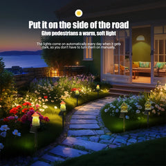 Solar LED Garden Stake Lights – Owl & Fairy House Designs