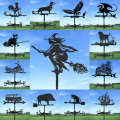 Decorative Iron Garden Weathervane – Animal & Novelty Designs