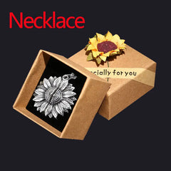 Sunflower Necklace