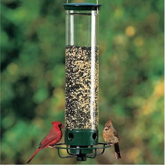 Outdoor Wrought Iron Hummingbird Feeder with Perch