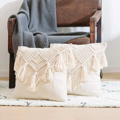 Hand-woven Pillow Covers