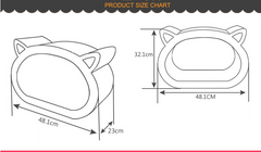 Cat Head Scratch Board – Corrugated Cardboard Cat Scratcher & Lounge for All Cats