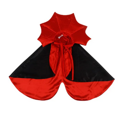 Halloween Vampire Cloak Pet Costume – Cute Cosplay Cape for Cats & Small Dogs