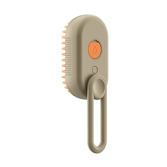 3-in-1 Electric Steam Pet Grooming Brush – Spray, Massage & Deshed Comb for Cats & Dogs