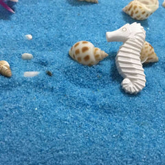Resin Starfish, Seahorse & Seashell Aquarium Decorations - Coastal Fish Tank Ornaments