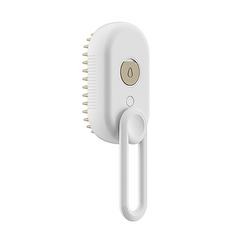 3-in-1 Electric Steam Pet Grooming Brush – Spray, Massage & Deshed Comb for Cats & Dogs