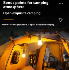 Portable Camping LED Lantern – Rechargeable Hanging Light