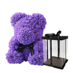 Artificial Rose Bear