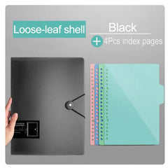 Transparent Cover Stationery Notebook