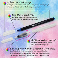 Watercolor Markers Set